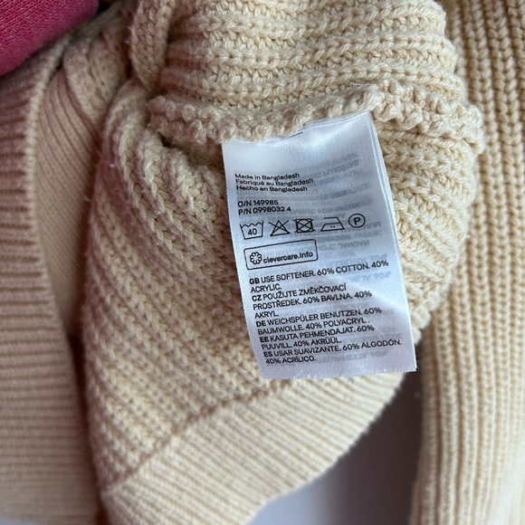 H&M Yellow Button-Up Cardigan - Picture 3 of 3